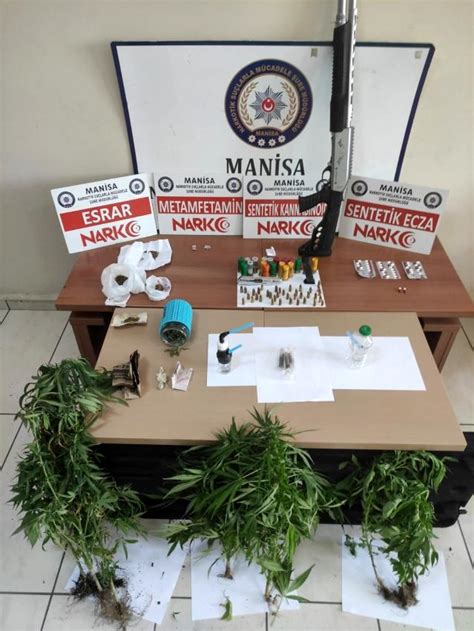 Manisa'da uyuşturucu operasyonu: 1 gözaltı - Son Dakika Haberleri
